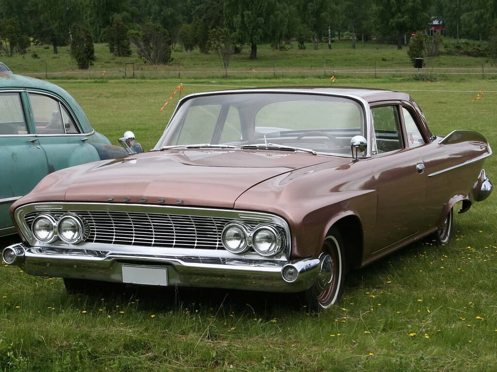 Dodge Dart (411 L21, 421 M21, 511 L21, 521 M21) 1 поколение, рестайлинг, купе (07.1960 - 09.1961)